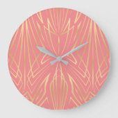 Kristall 9 große wanduhr (Vorderseite)