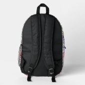 Kristall Bedruckter Rucksack (Rückseite)
