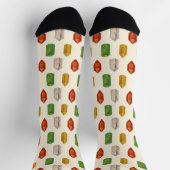 Kristall-Besatz-Socken Socken (Oben)