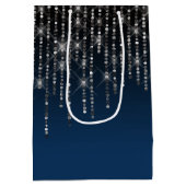 Kristall Bling Geburtstag und Name Mittlere Gesche Geschenktüte (Rückseite)