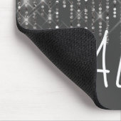 Kristall Bling mit Name Mouse Pad Mousepad (Ecke)