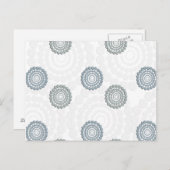 Kristall Circle Postkarte (Vorne/Hinten)