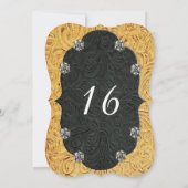 Kristall Cowgirl 16 . Geburtstag Geburtstag Einladung (Rückseite)