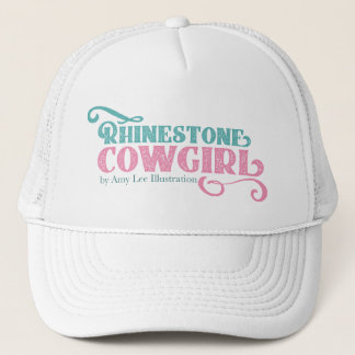 Kristall Cowgirl Logo Ball Cap Truckerkappe