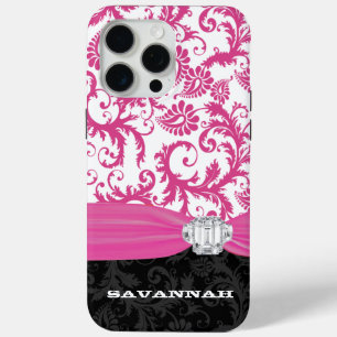 Kristall Damask (Ihr Name oder Ihre Imitate anführ Case-Mate iPhone Hülle