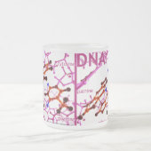 Kristall-DNA-Tasse Mattglastasse (Mittel)