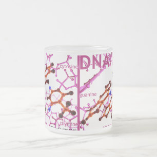 Kristall-DNA-Tasse Mattglastasse