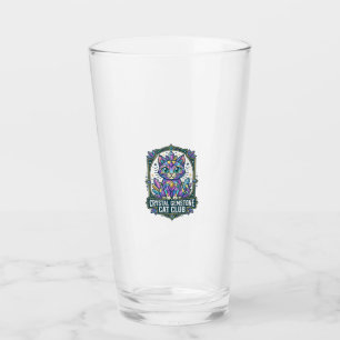 Kristall-Edelstein-Katze Katzen-Mama-Geschenkidee Glas