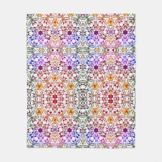 Kristall Fleecedecke (Vorderseite)