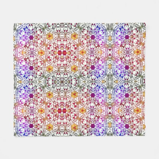 Kristall Fleecedecke (Vorderseite (Horizontal))