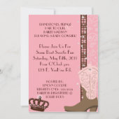 KRISTALL, FRANSE u. ZACKEN 2 COWGIRLS Einladung (Vorderseite)