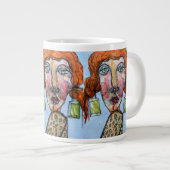Kristall Girl Jumbo-Tasse (Vorderseite Rechts)