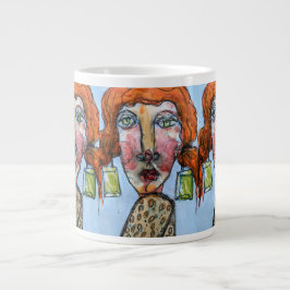 Kristall Girl Jumbo-Tasse