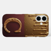 💎 Kristall Glitter C Monogramm Tröpfchen Luxus  Case-Mate iPhone Hülle (Rückseite (Horizontal))