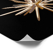 Kristall in 3d poster (Ecke)