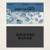 Kristall Jewelry Gems Diamond (Vorne & Hinten)