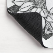 Kristall Kojote Mousepad (Ecke)