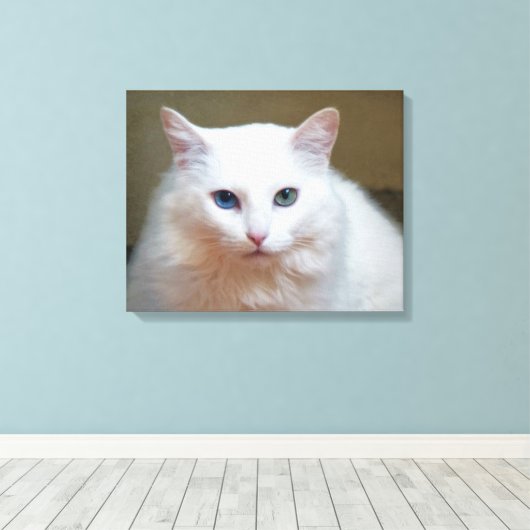 Kristall Leinwanddruck (Insitu (Holzboden))