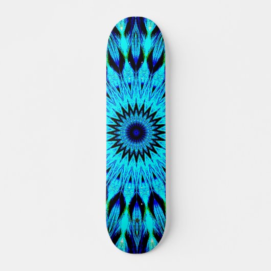 Kristall-Mandala Skateboard (Vorne)