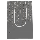 Kristall mit dem Namen Medium Geschenktasche Mittlere Geschenktüte (Rückseite)