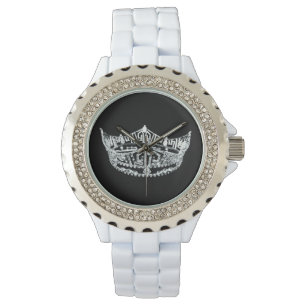 Kristall Pageant Crown Watch Armbanduhr