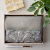 Kristall Patina, Dekorativer Motif Hintergrund Seidenpapier (Geschenk)