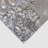 Kristall Patina, Dekorativer Motif Hintergrund Seidenpapier (Ausschnitt)