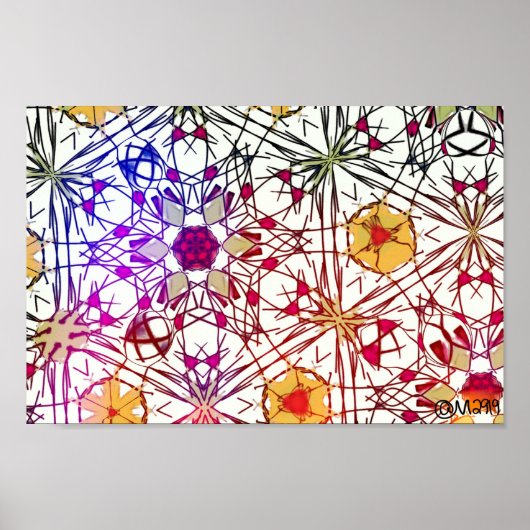 Kristall Poster (Vorne)