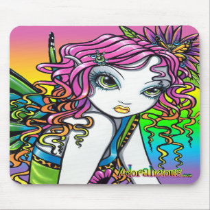 "Kristall" Regenbogen-Süßigkeits-feenhafte Kunst Mousepad