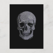Kristall Skull Postkarte (Vorderseite)