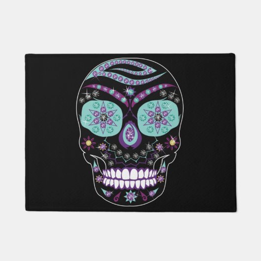 Kristall Skull Rug Fußmatte (Vorderseite)
