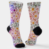 Kristall Socken (Gewinkelt)