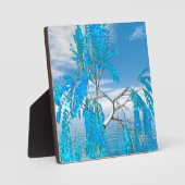 Kristall-Sommerbaum Fotoplatte (Vorderseite)