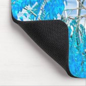 Kristall-Sommerbaum Mousepad (Ecke)