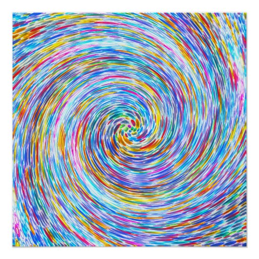 Kristall Swirl Perfect Poster (Vorderseite)