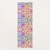 Kristall Yogamatte (Rückseite)