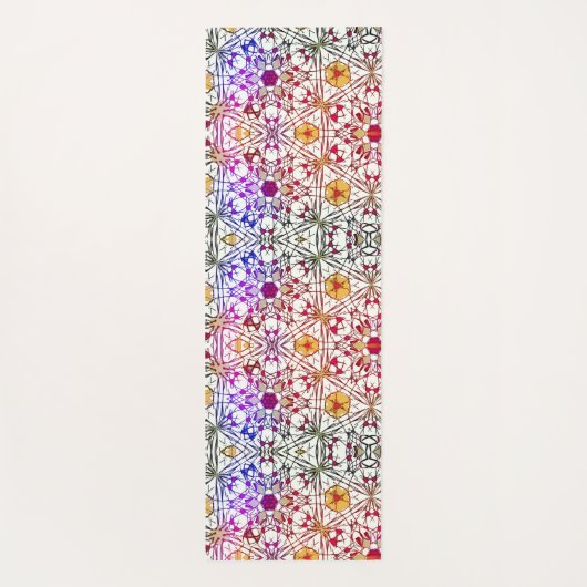 Kristall Yogamatte (Rückseite)