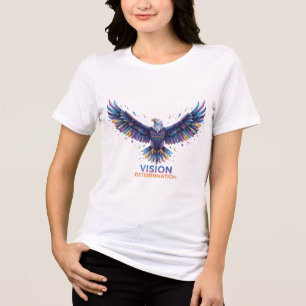 Kristalladler der Vision Tri-Blend Shirt