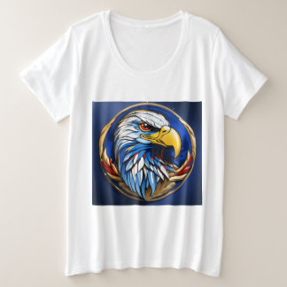 Kristalladler: Embrace-Entschlossenheit Große Größe T-Shirt
