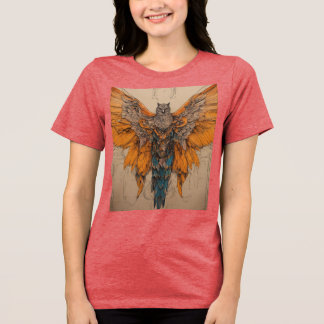 Kristalladler: Symbol der Transformation" Tri-Blend Shirt