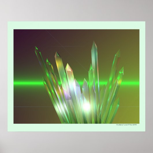 Kristallaufstieg Poster (Vorne)