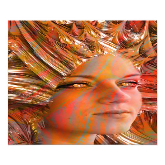 Kristallaugen Fotodruck (Vorne)