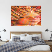 Kristallaugen Leinwanddruck (Insitu (Schlafzimmer))