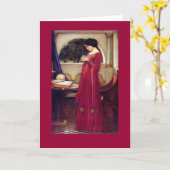 Kristallball-Gruß-Karte Karte (Gelbe Blume)