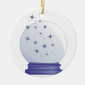 Kristallball Keramik Ornament (Vorne)