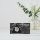 Kristallball-psychische Lesungen Visitenkarte (Stehend Vorderseite)