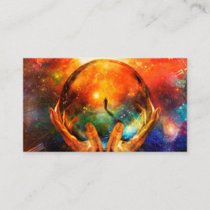 Kristallball Visitenkarte