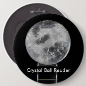 Kristallballknopf Button (Vorne & Hinten)