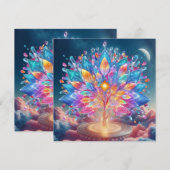 Kristallbaum (Vorne/Hinten)