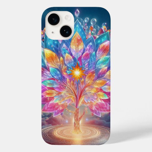 Kristallbaum Case-Mate iPhone Hülle (Rückseite)